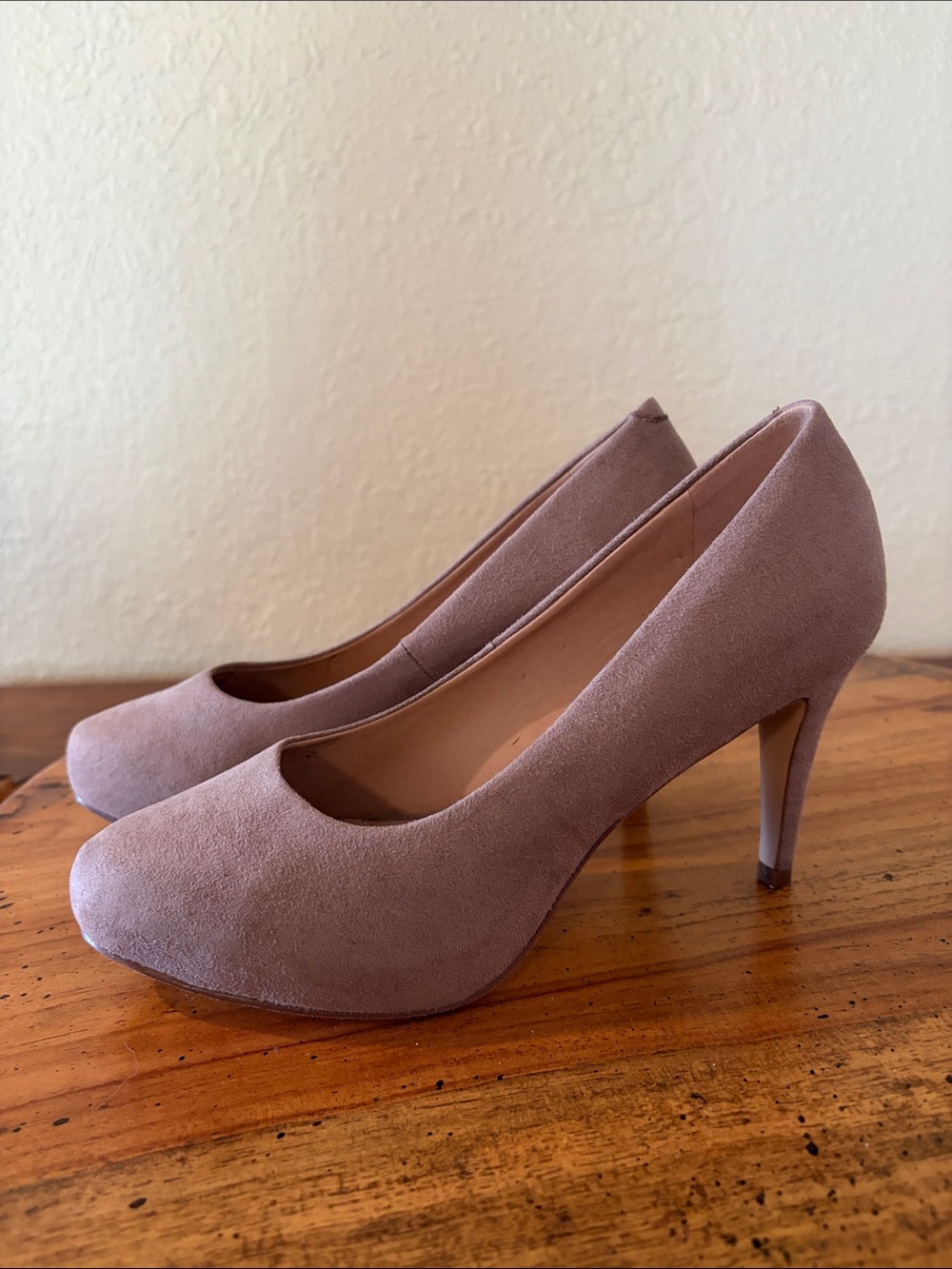 Madden Girl faux Suede High Heel Pumps